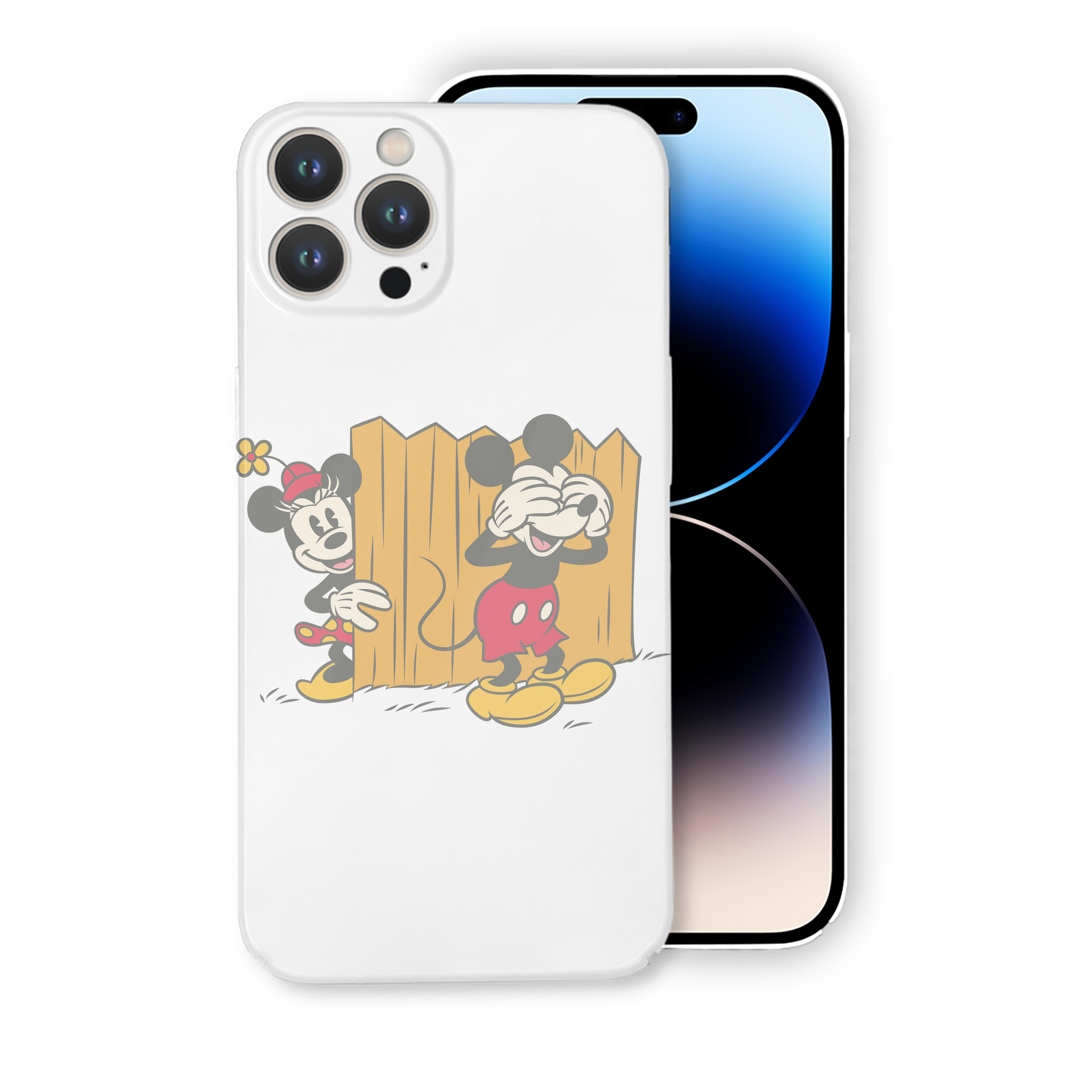 （画像用） ミッキーマウス Mickey Mouse 【iPhone 14シリーズ対応】ハードケース